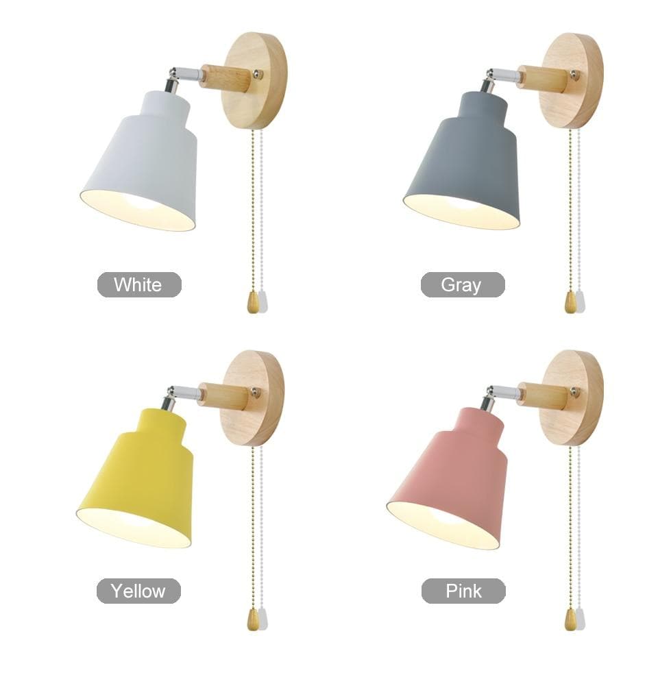 Avenlea — Adjustable Wall Lamp with Pull Chain Switch