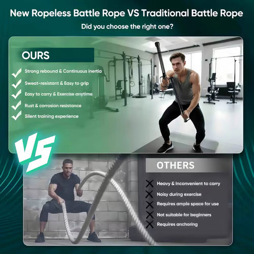 Dynamic Resistance Ropes for Home Workouts