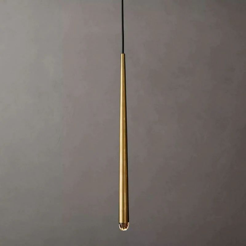 Norla Pendant Light — Solid Brass Adjustable Warm LED Fixture
