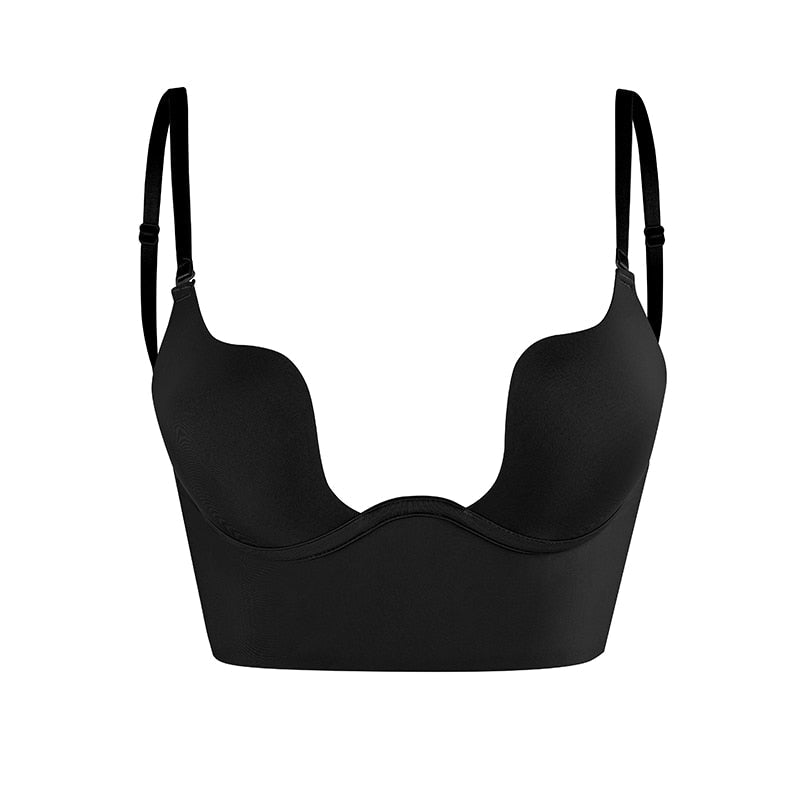 Women’s Seamless Backless Bra | Strapless Design & Molded Cups | Comfortable Fit for Everyday Wear