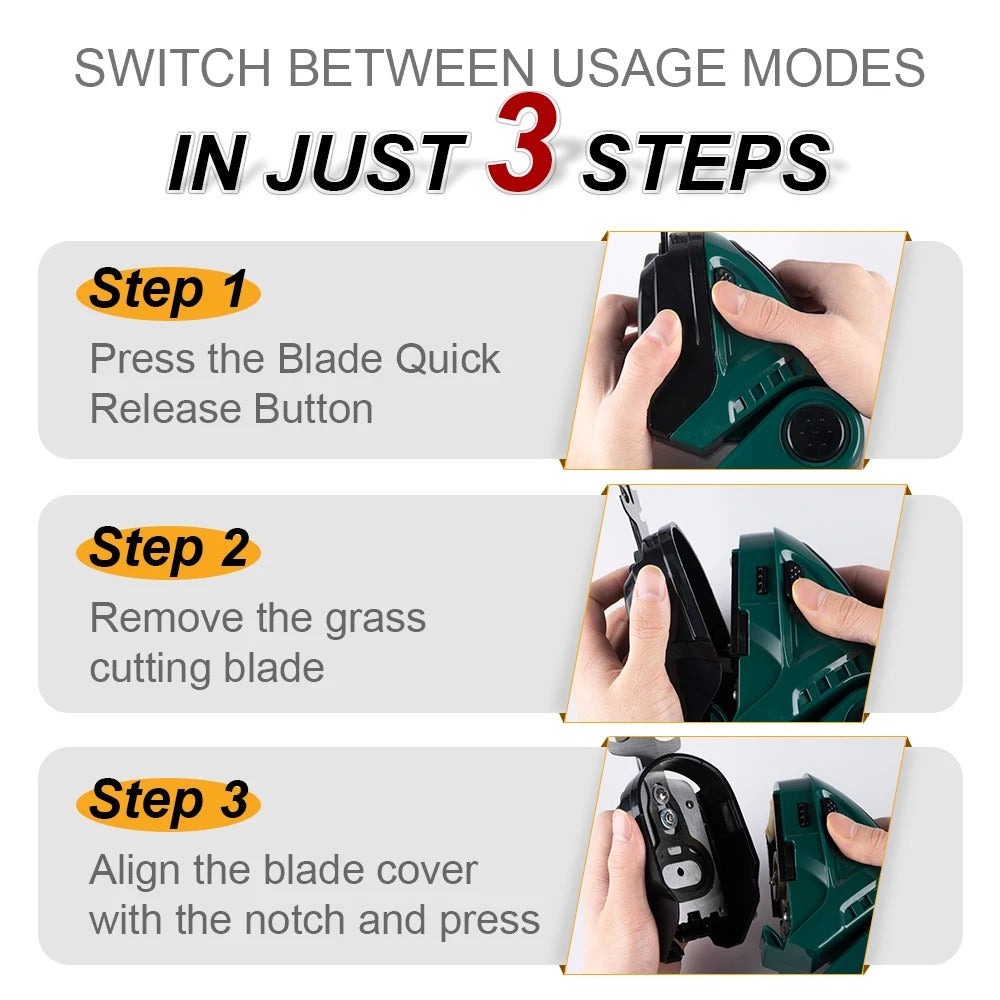 Battery-Powered Hedge Clipper