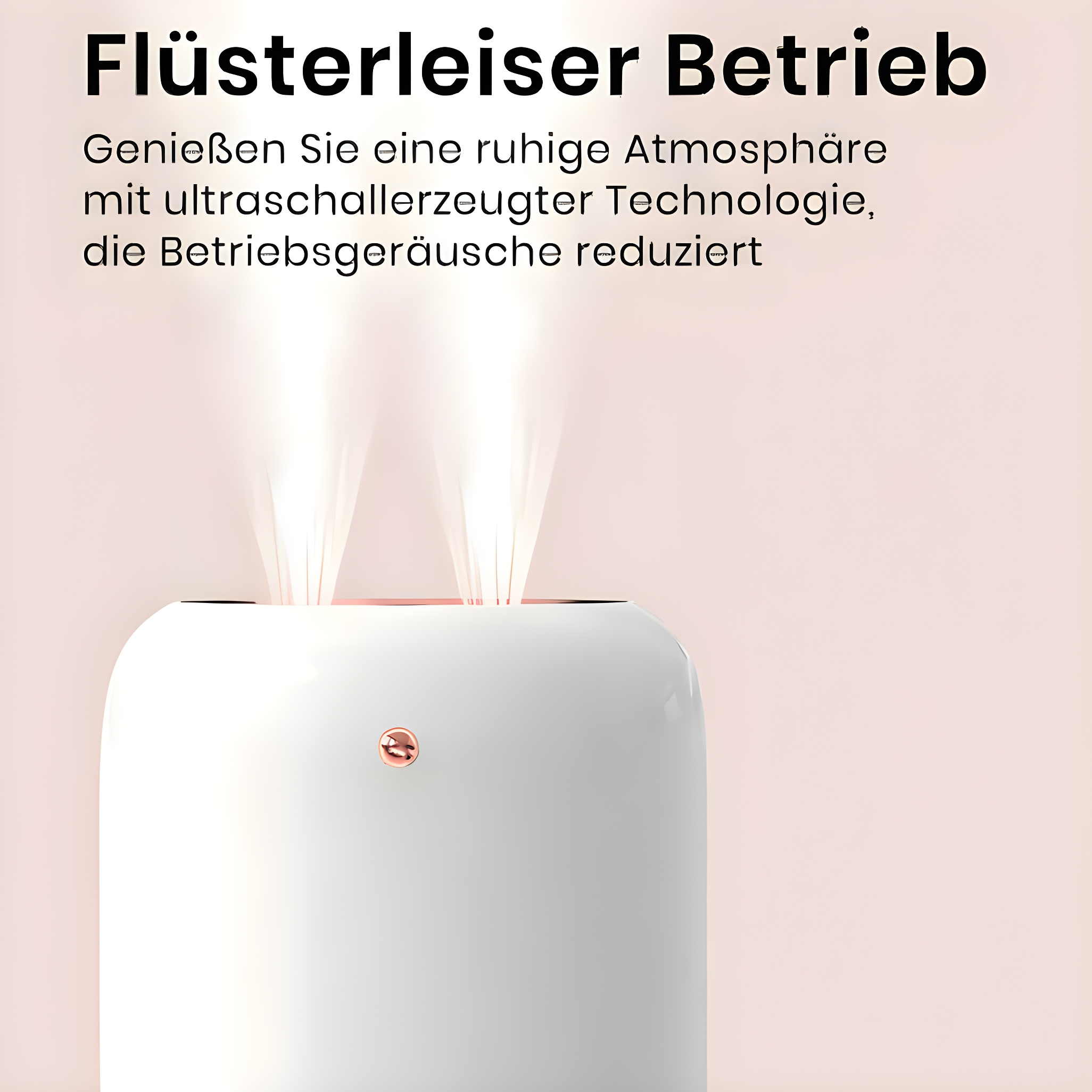 USB-Powered Desktop Humidifier | Color-Changing LED & Compact Design | 10.1 fl oz Capacity | Quiet Operation