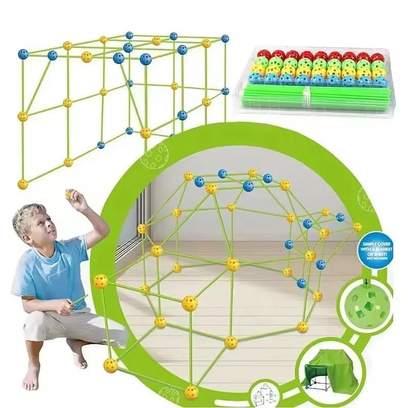 AdventureCraft Play Tent for Imaginative Exploration