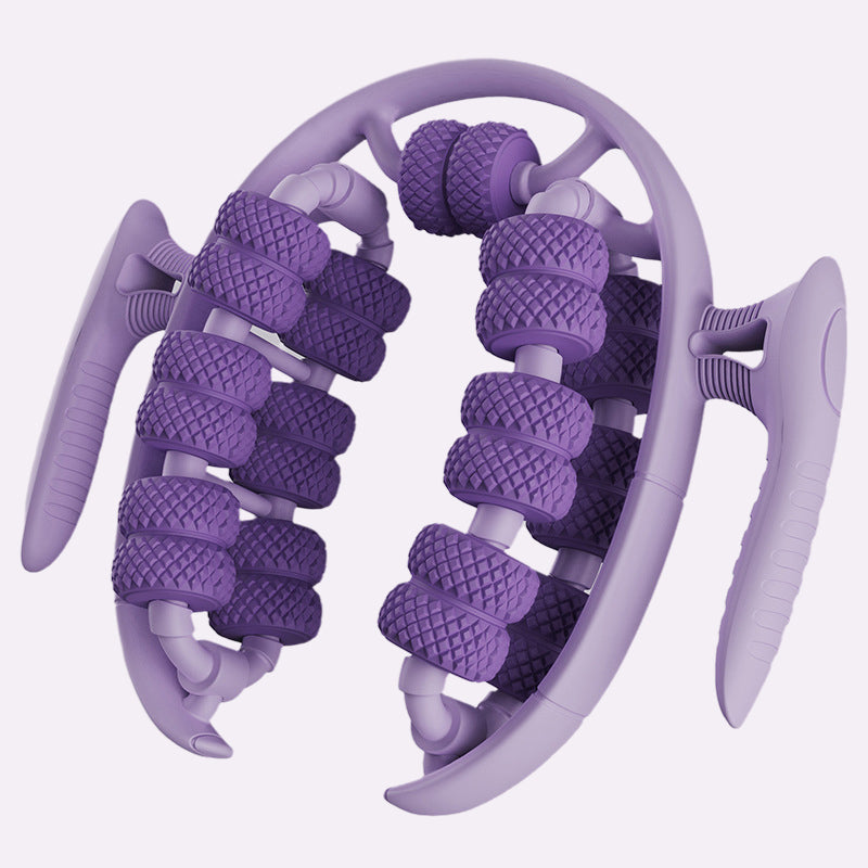Ergonomic Leg Massage Roller with Knobs for Targeted Relief