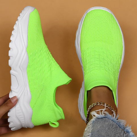 Women’s Orthopedic Sneakers | Knit Slip-On Design | Cushioned Support & Durable Outsole | Comfortable Fit
