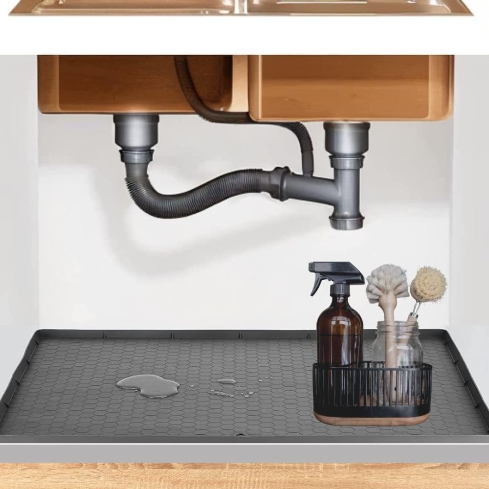 Silicone Liner Mat for Large Kitchen Sink Protection