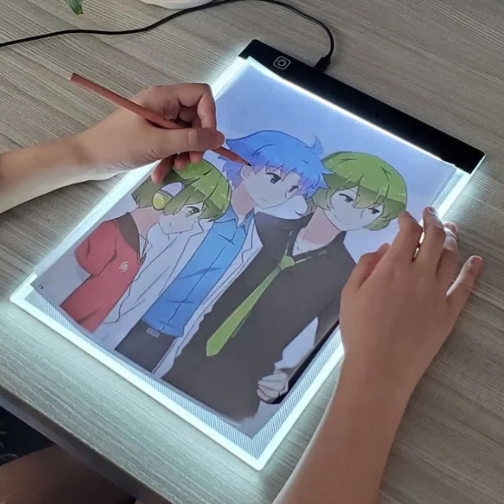 Ultra-Slim LED Tracing and Sketching Tablet in A4 A5 Sizes