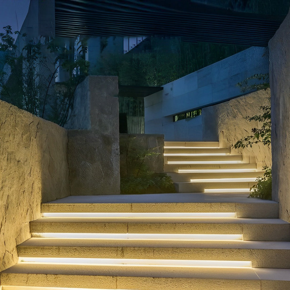 New Title: 0.47'' Width Waterproof Recessed Silicone 10W Modern Flexible Indoor LED Strip Lights Outdoor Linear Light