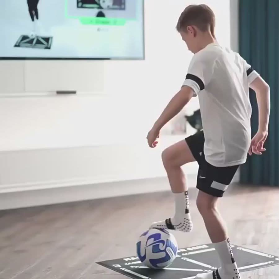 ProKick Non-Slip Football Training Mat for Home Use