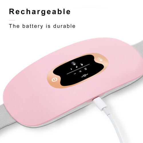Heating Massage Belt for Relief from Menstrual Cramps