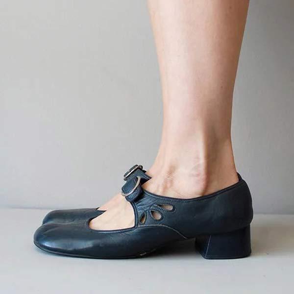 Timeless Comfort Leather Sandals with Adjustable Buckle