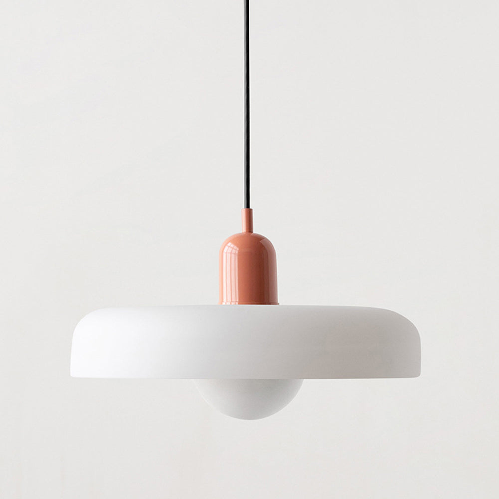 Pendant Lamp | Bauhaus Stained Glass Design | Glass Material | Adjustable Suspension