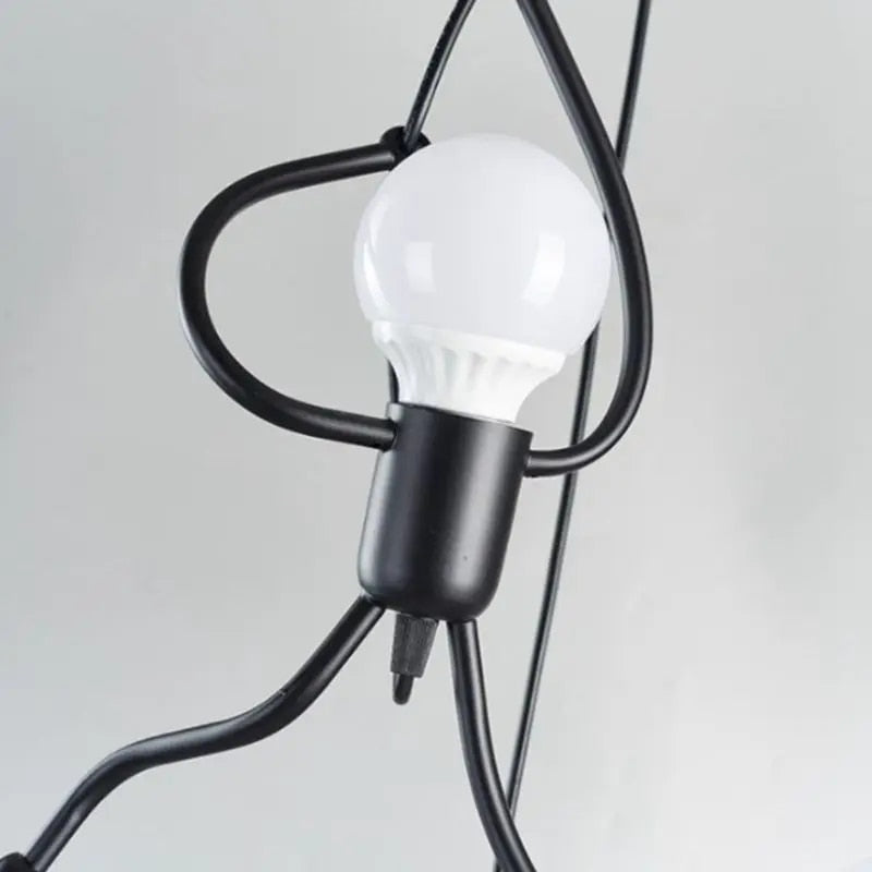 Fynlee — Doll-Shaped Pendant Lamp with Warm Adjustable Glow