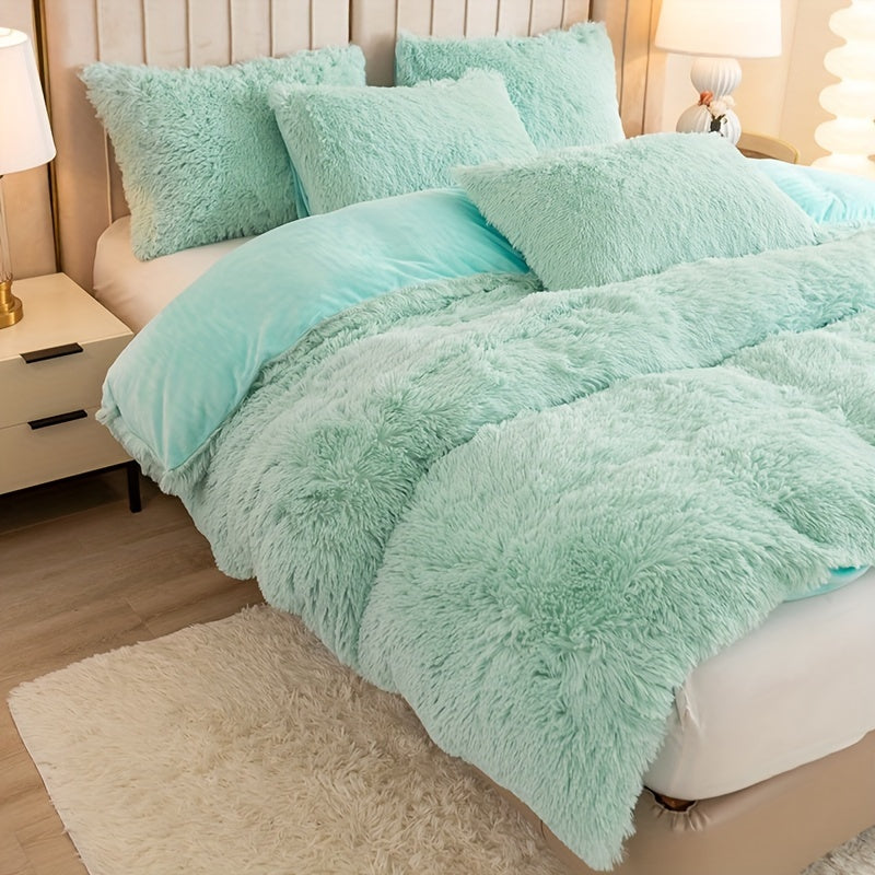 Quilt Cover Set | Wrinkle-Resistant | Soft Cozy Warmth | Polyester