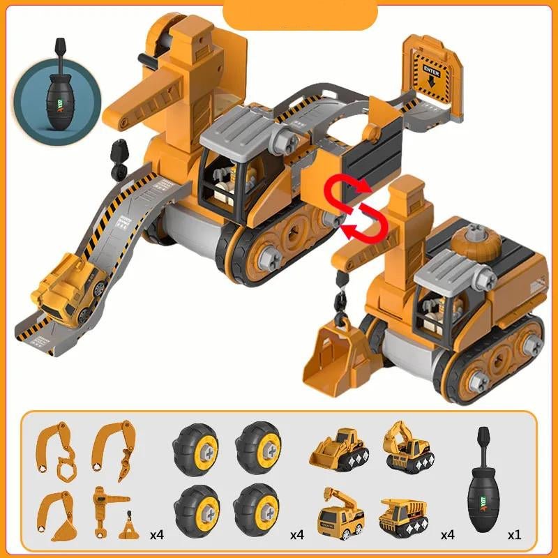 BuildMaster Kids Construction Kit with Electric Screwdriver