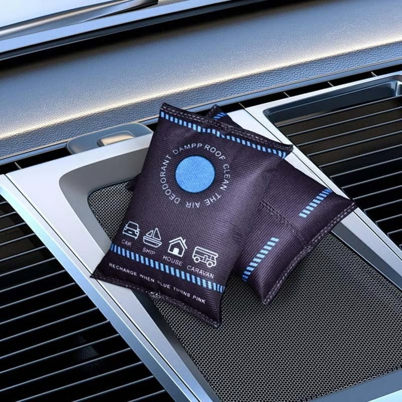 Color-Coded Moisture Absorber for Humidity Control