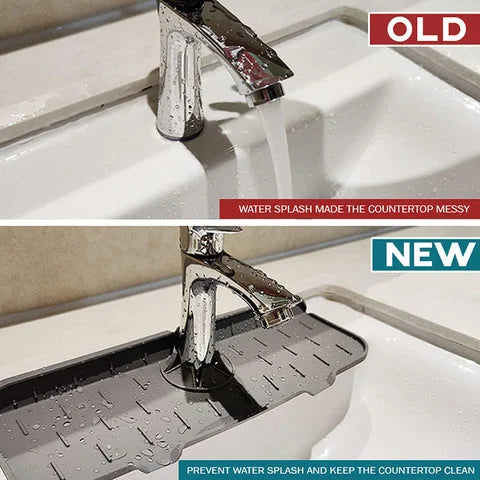 Drip Catcher Tray for Faucet Handles in Silicone Material