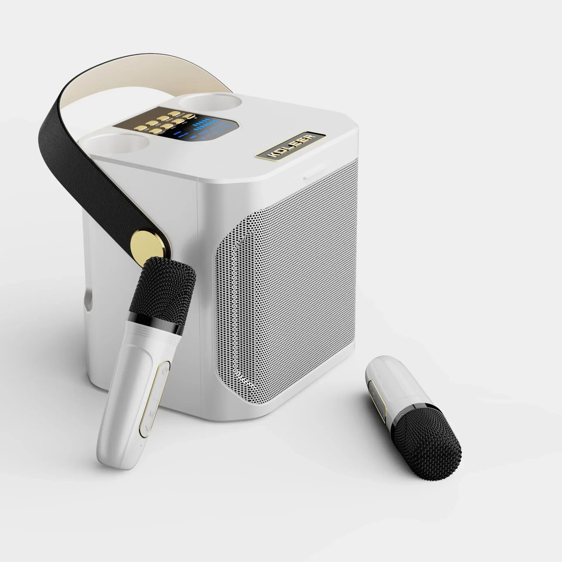 Portable 360° Bluetooth Speaker for Karaoke Enjoyment