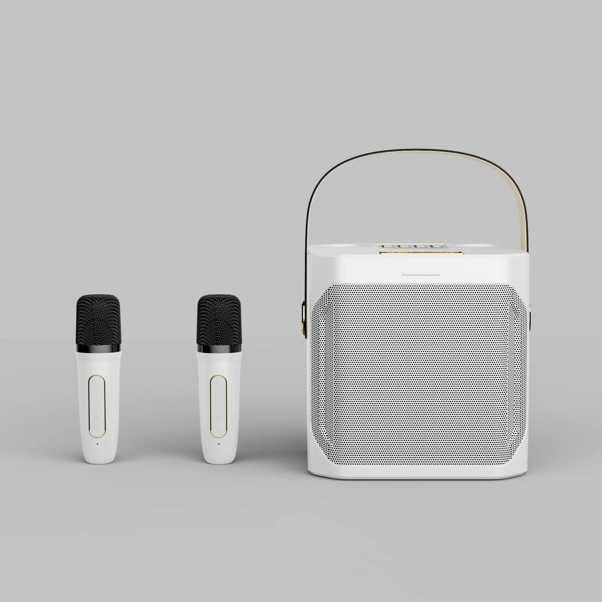 Portable 360° Bluetooth Speaker for Karaoke Enjoyment