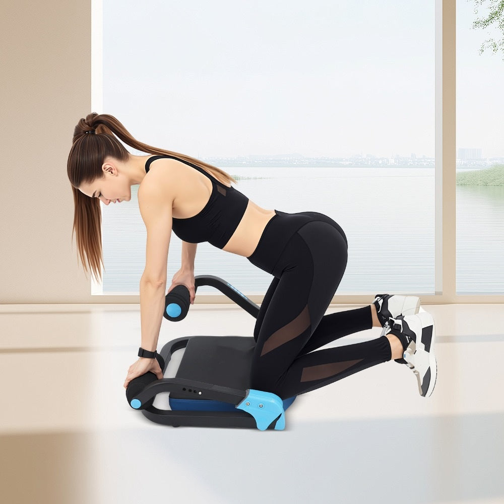 Core Strength Trainer with Customizable Resistance for Home Use