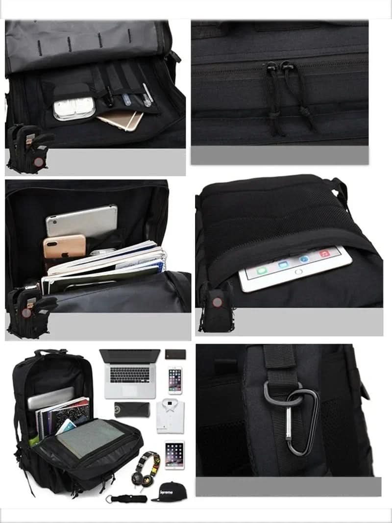 AquaGuard 50L Tactical Backpack for All Your Adventures