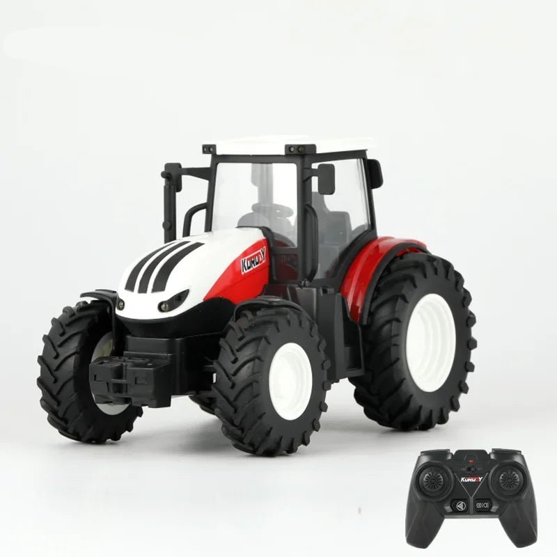 FarmMaster 1:24 Remote-Controlled Tractor Trailer with Lights