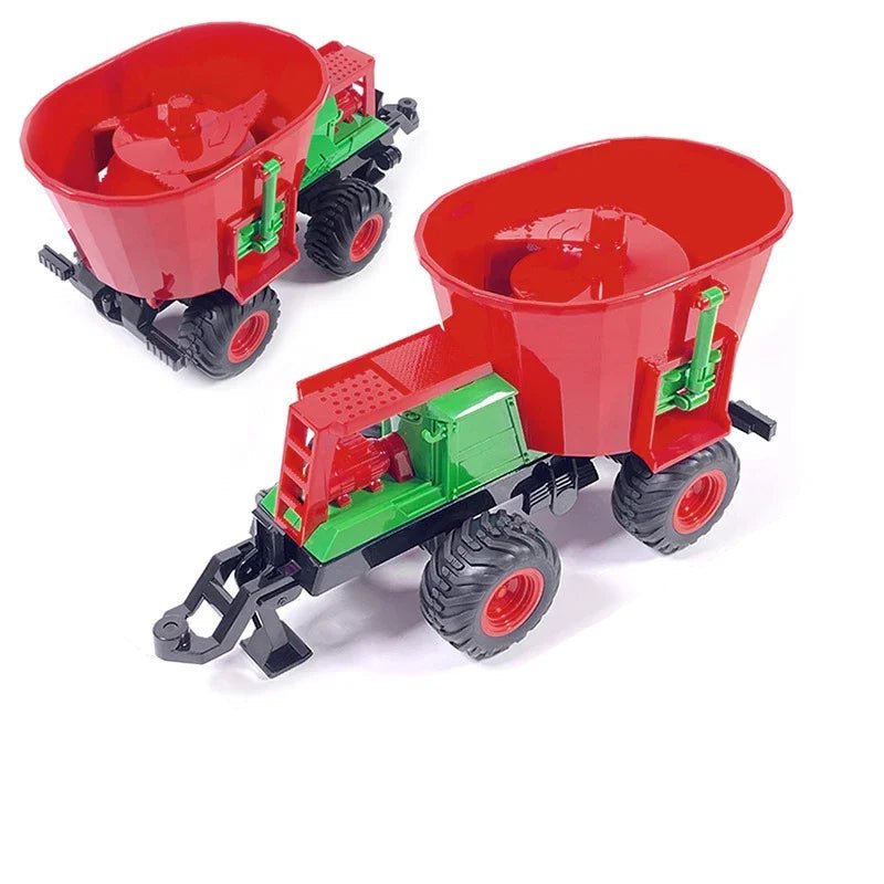 FarmMaster 1:24 Remote-Controlled Tractor Trailer with Lights