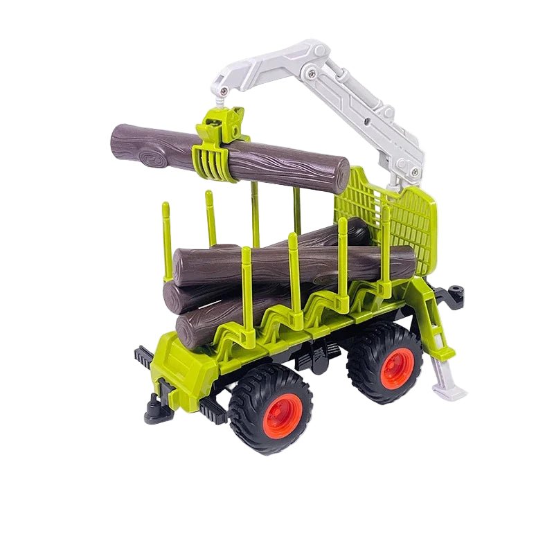 FarmMaster 1:24 Remote-Controlled Tractor Trailer with Lights