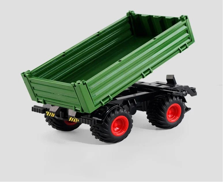 FarmMaster 1:24 Remote-Controlled Tractor Trailer with Lights