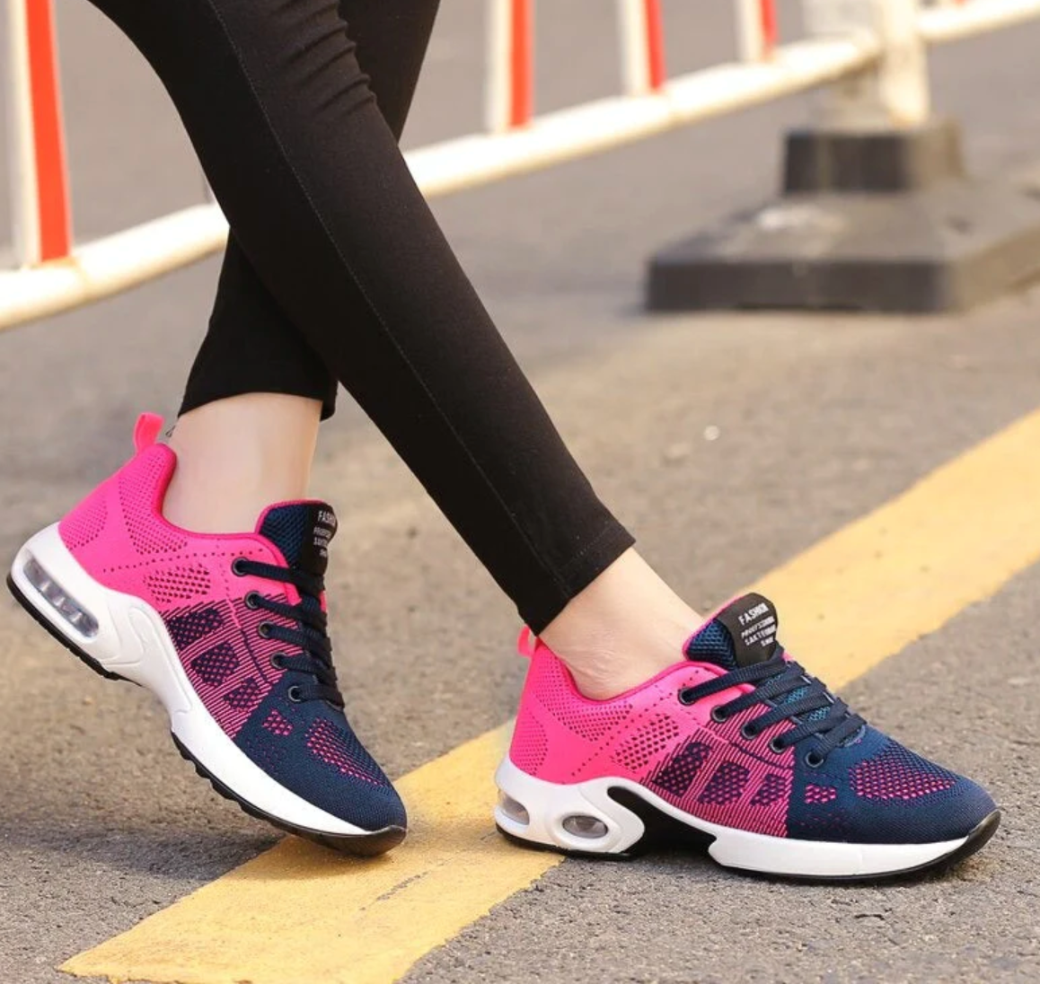 Women’s Orthopedic Running Sneakers | Lightweight Breathable Mesh | Air-Cushion Sole | Comfortable Fit