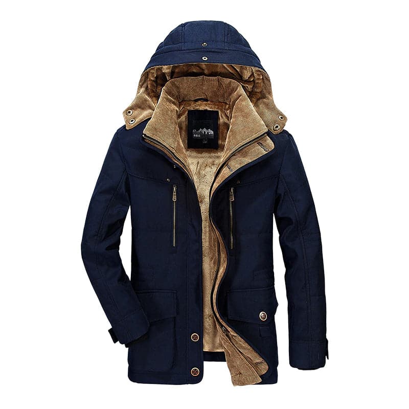 ChillGuard Multi-Pocket Winter Coat for All-Day Comfort