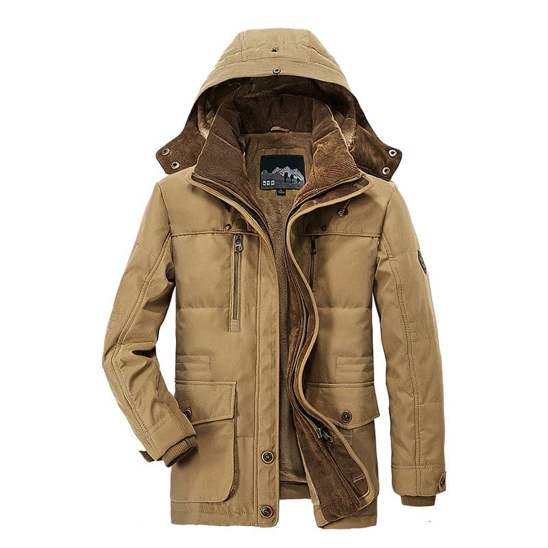 ChillGuard Multi-Pocket Winter Coat for All-Day Comfort