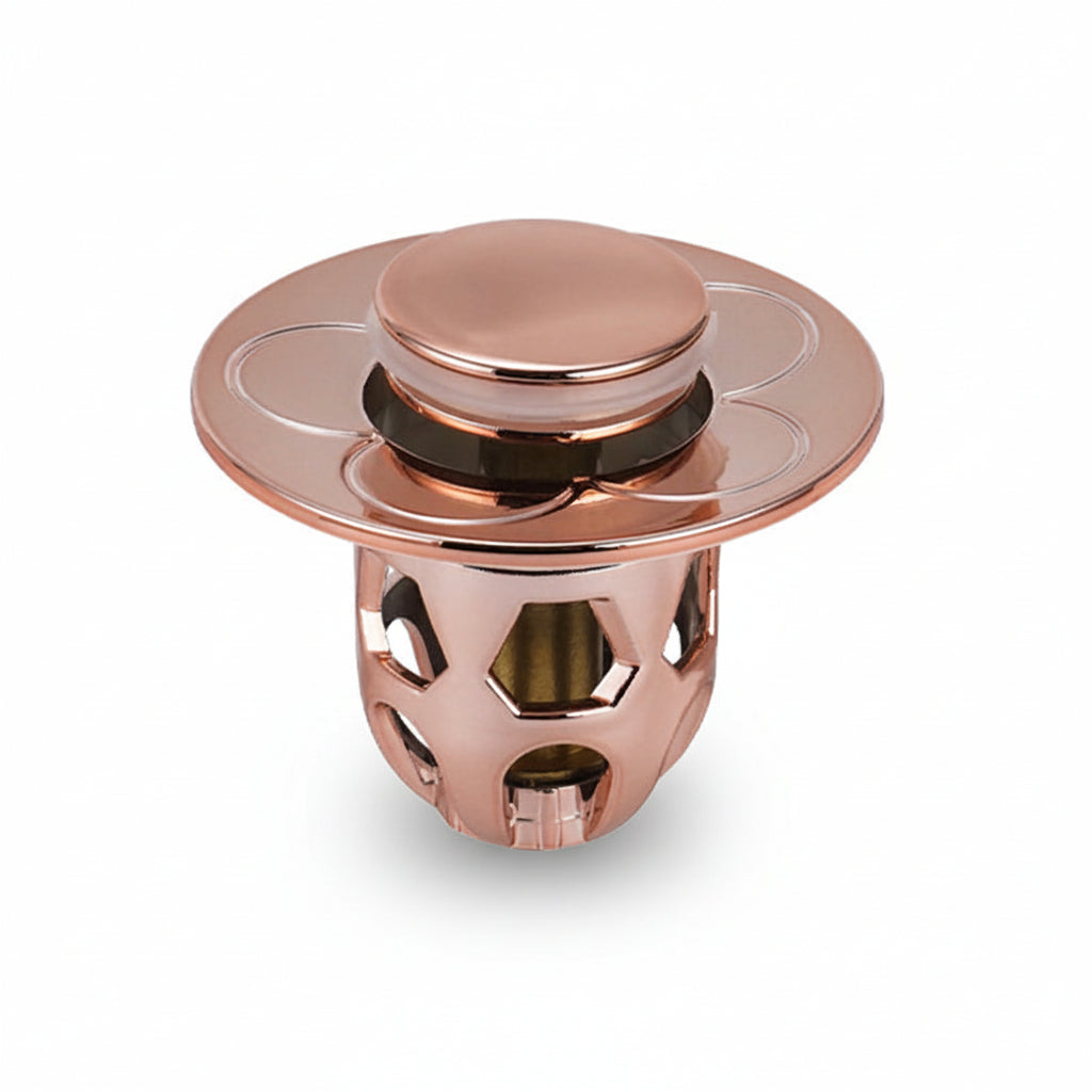 Effortless Drain Stopper with Hair Catching Technology