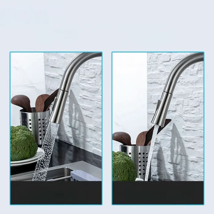 PrecisionFlow Touchless Kitchen Faucet with Retractable Spout