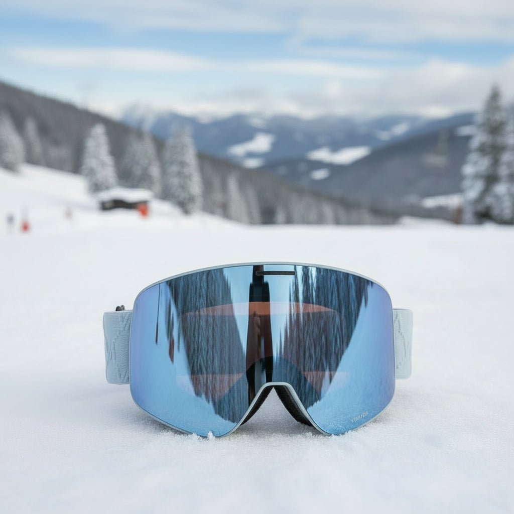 VisionGuard Pro Magnetic Dual-Layer Anti-Fog Ski Goggles with UV Protection