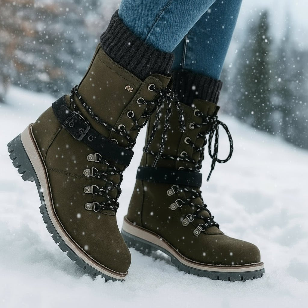 FrostGuard Women's Insulated Winter Boots with Waterproof Feature
