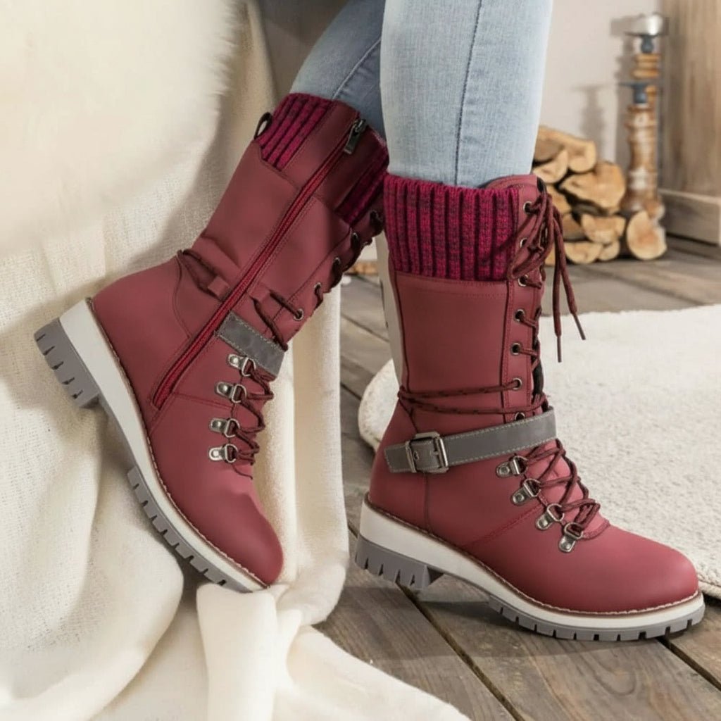 FrostGuard Women's Insulated Winter Boots with Waterproof Feature