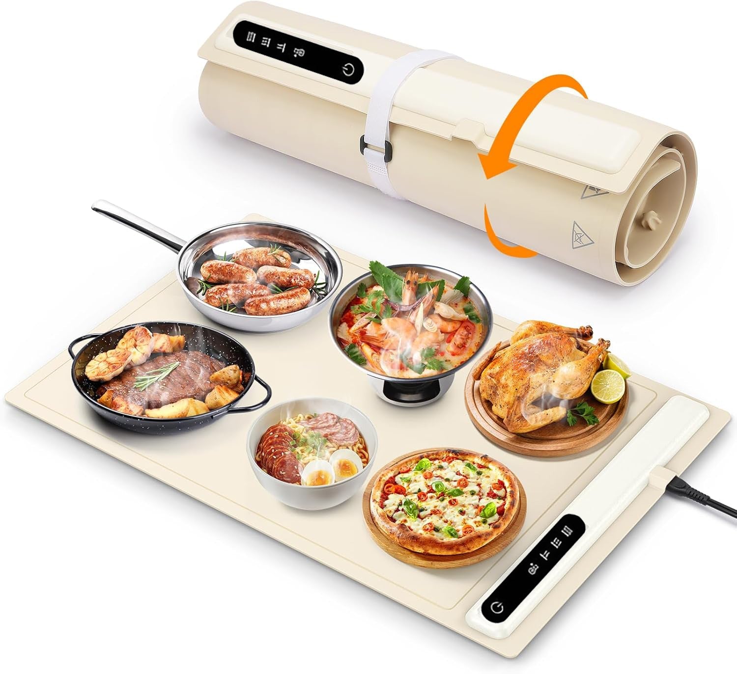 Heat Retaining Serving Tray