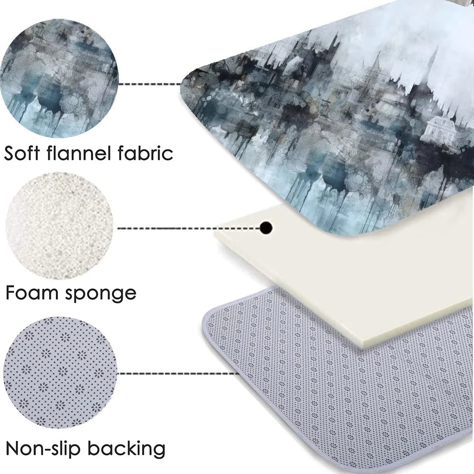 Chic Harmony Abstract Area Rug for Contemporary Spaces