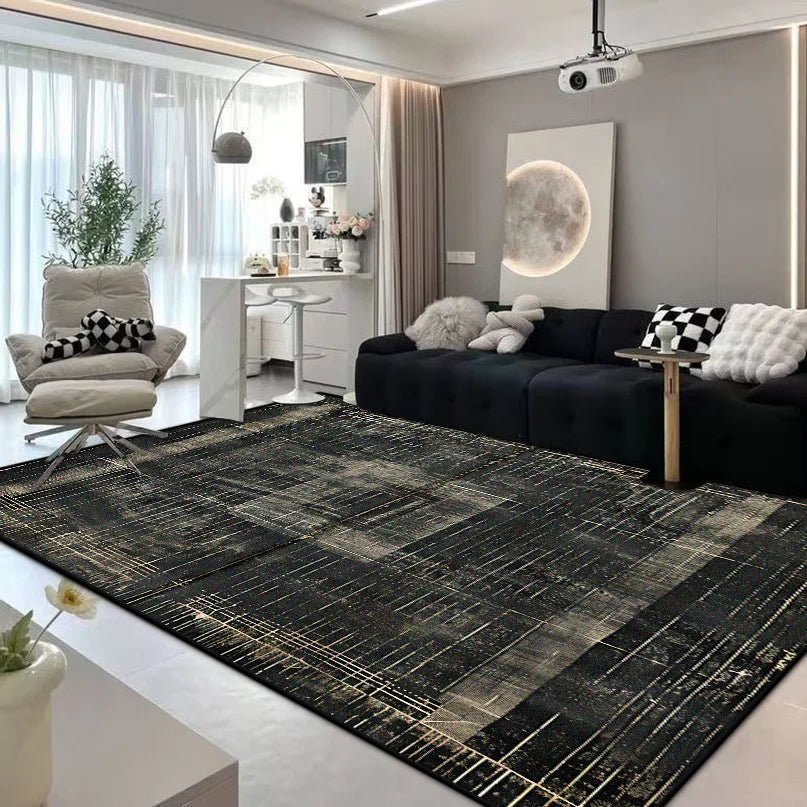 Chic Harmony Abstract Area Rug for Contemporary Spaces