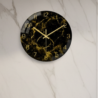 Elegant Glass Wall Clock for Contemporary Spaces
