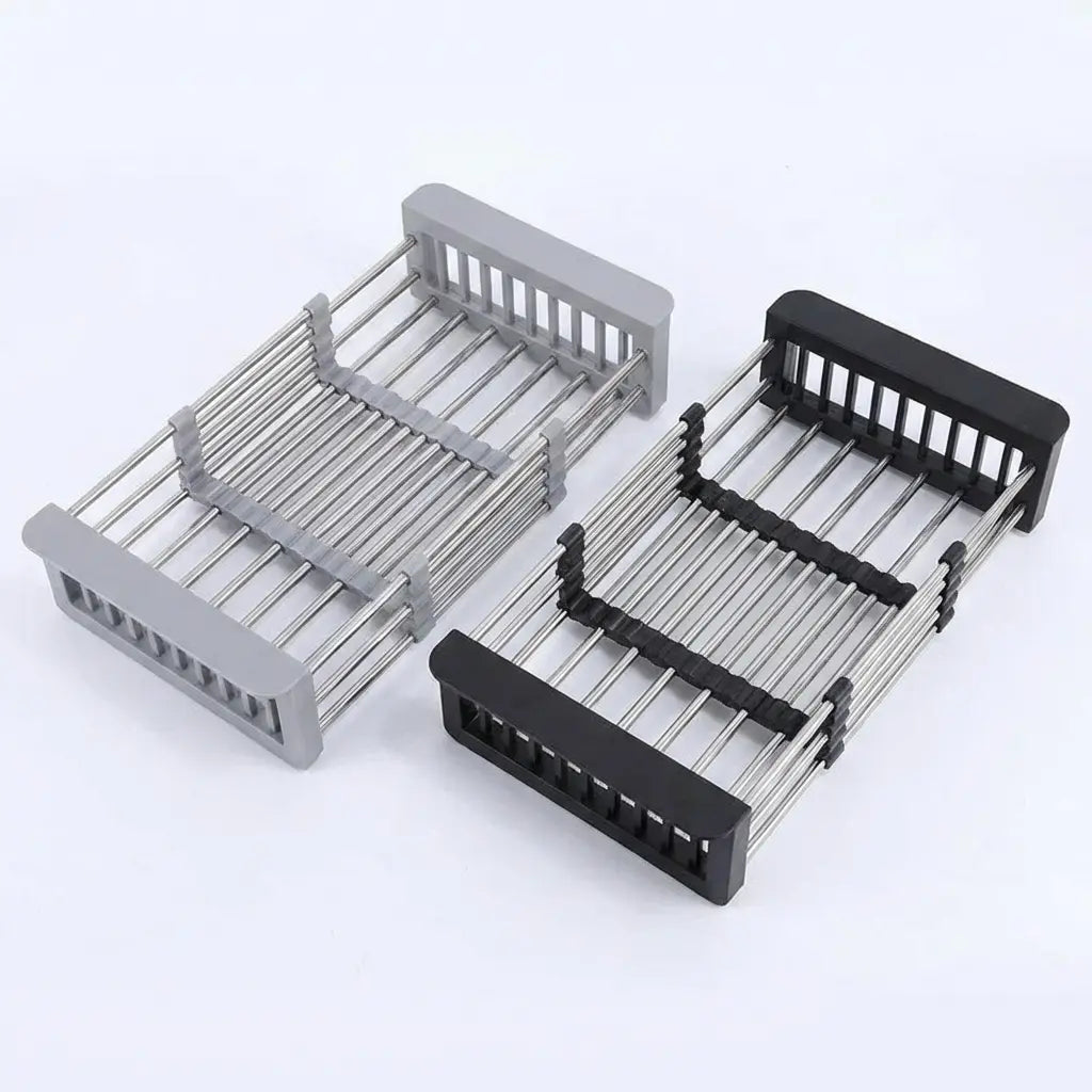 Expandable Stainless Steel Sink Drainer Basket for Effortless Kitchen Use