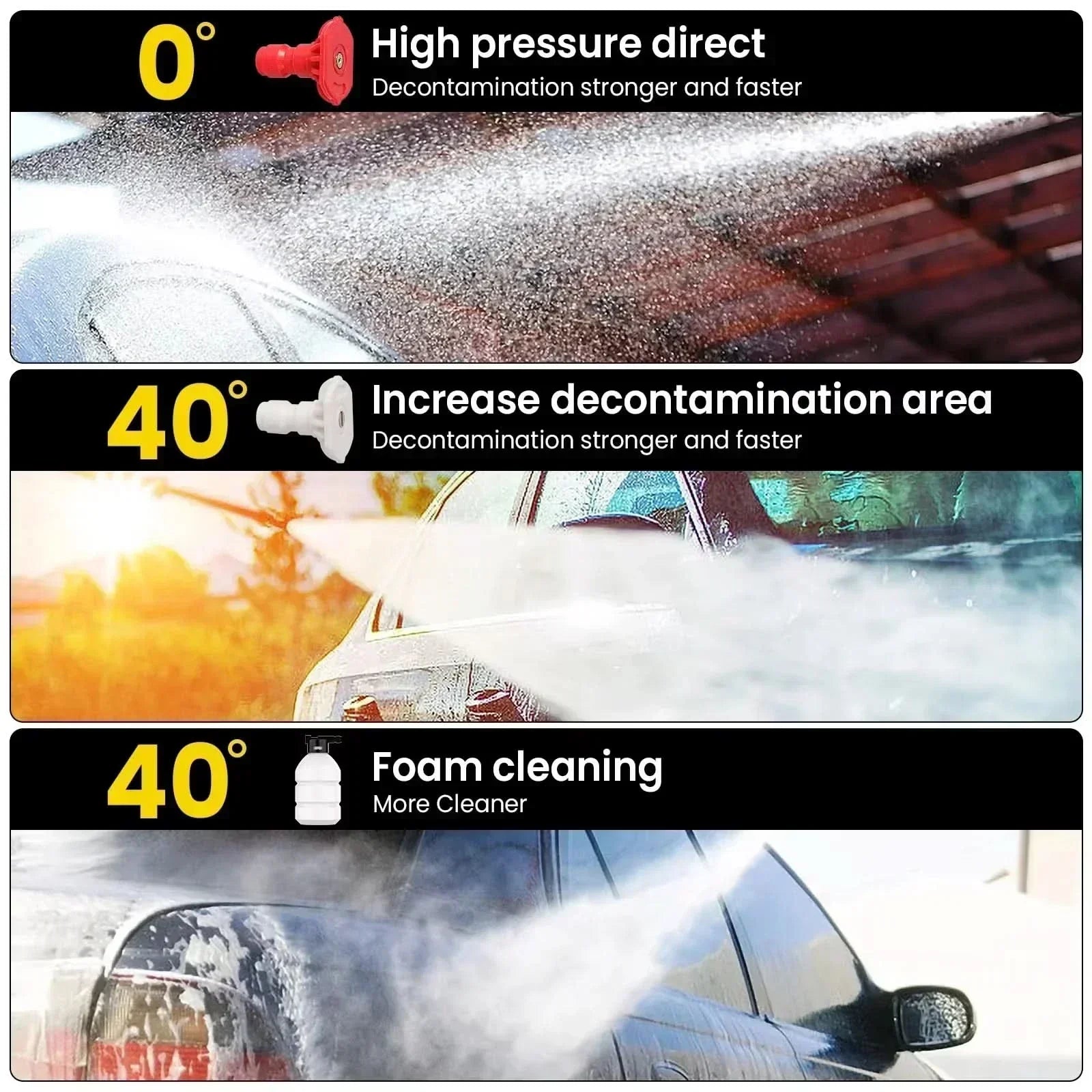 CleanJet 1500 Portable Cordless Pressure Washer for Home Use