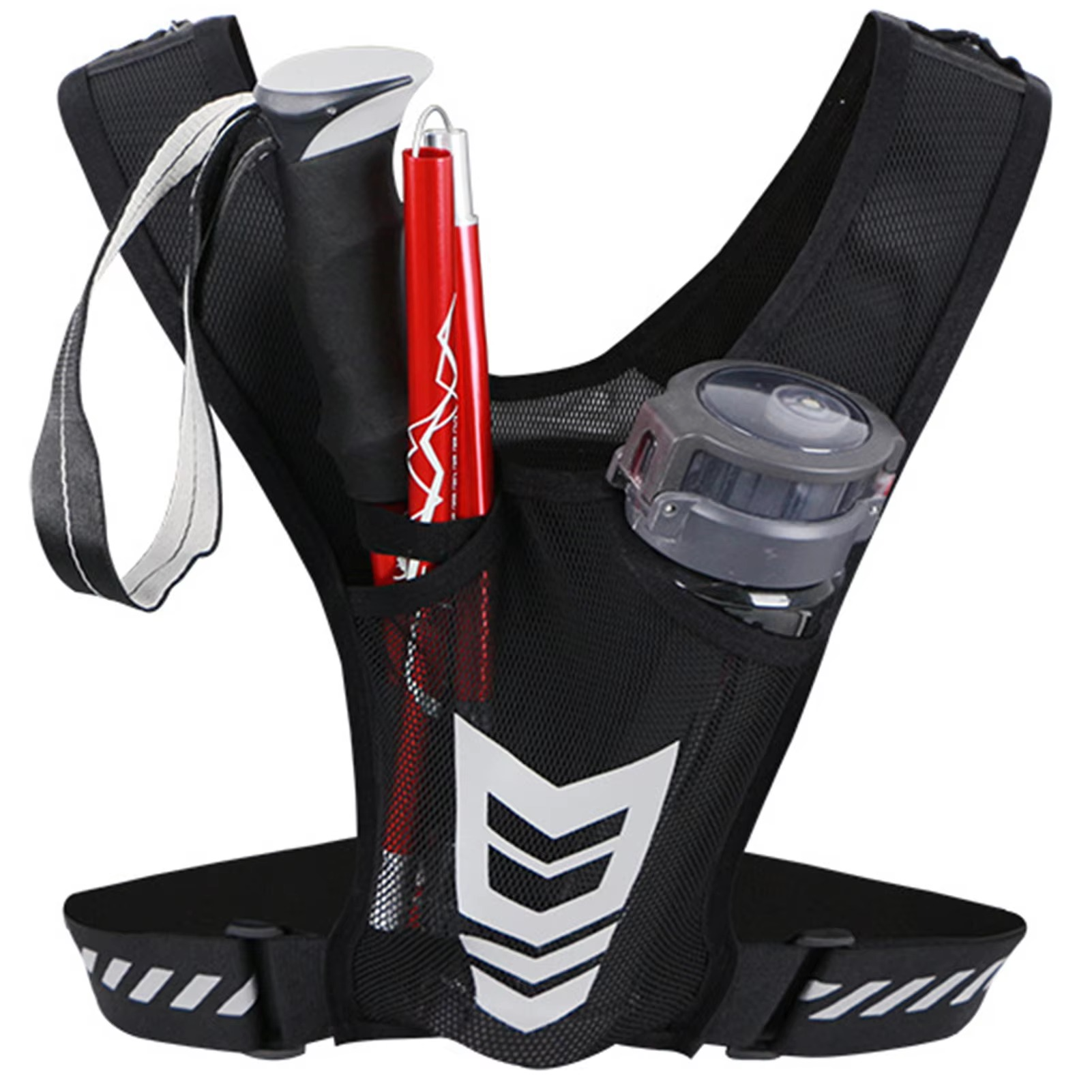 Lightweight Running Vest with Hydration Holder and Phone Pocket for Outdoor Activities
