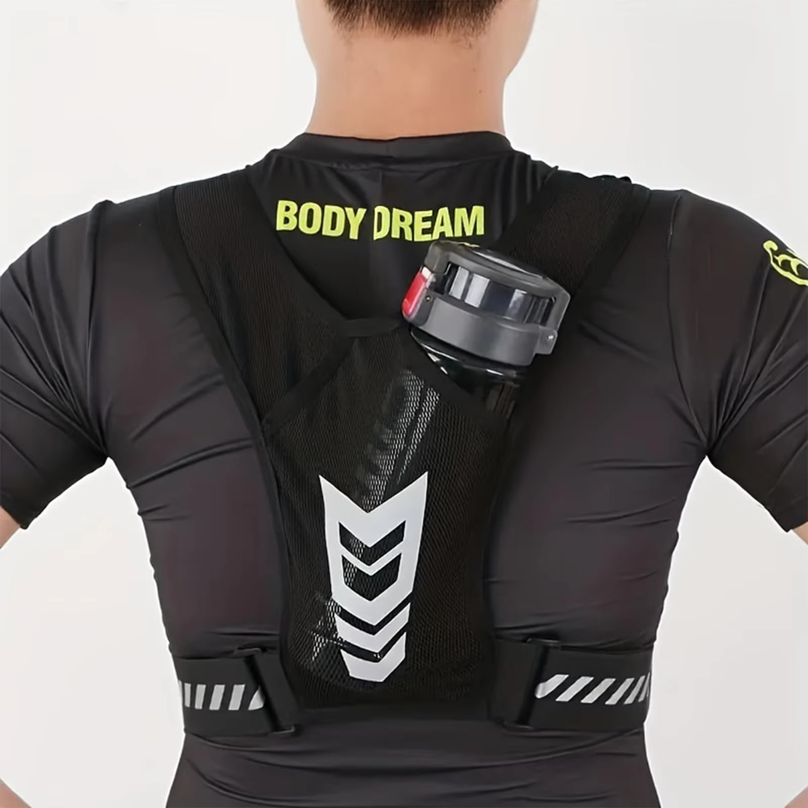 Lightweight Running Vest with Hydration Holder and Phone Pocket for Outdoor Activities