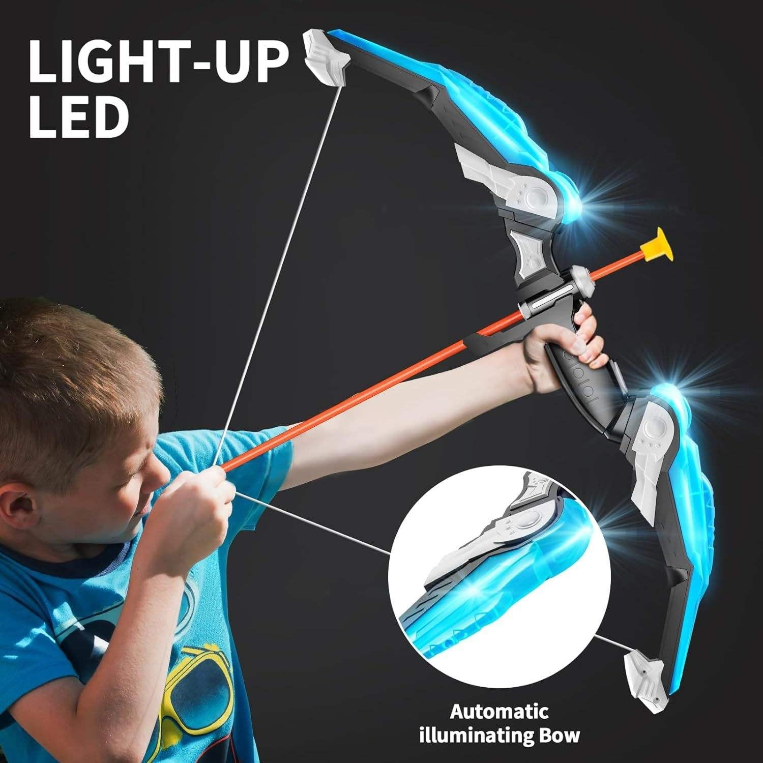 Complete Outdoor Archery Set for Kids | Suction Cup Arrows | Ages 3+
