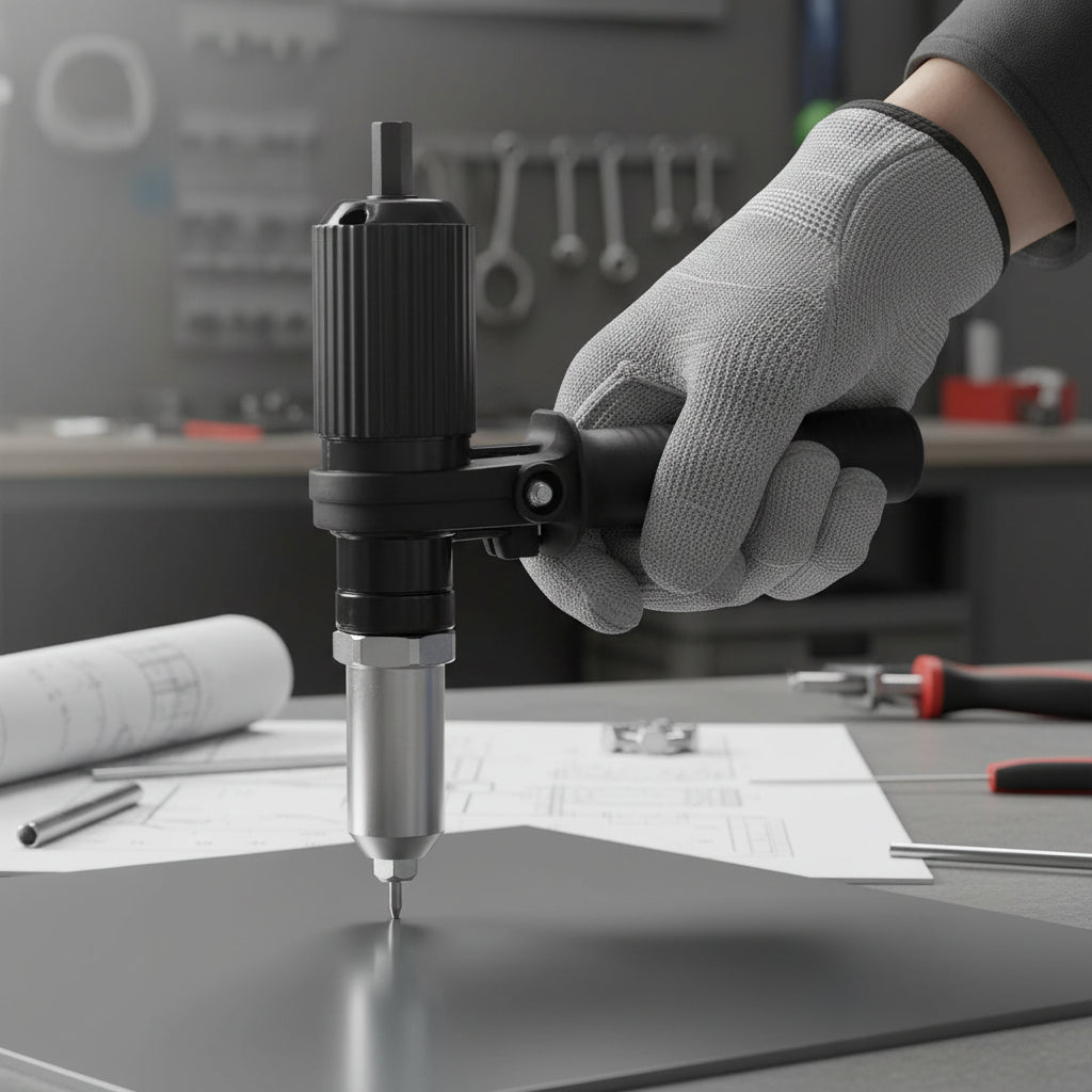 Versatile Riveting Adapter Kit for Electric Drills