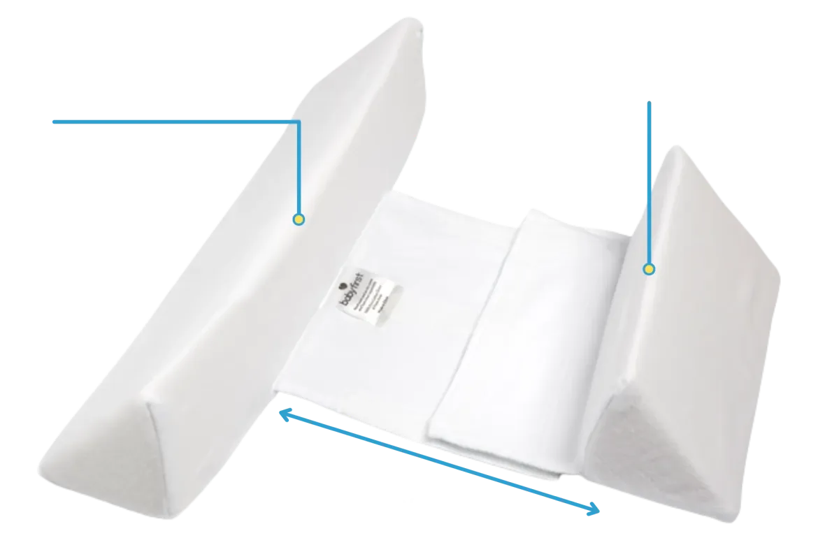 Infant Support Wedge Pillow to Prevent Rolling
