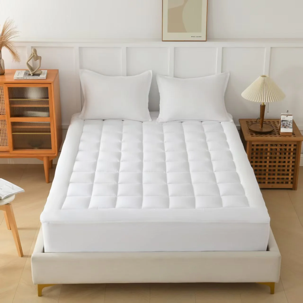 Cooling Mattress Topper for Comfortable and Breathable Sleep