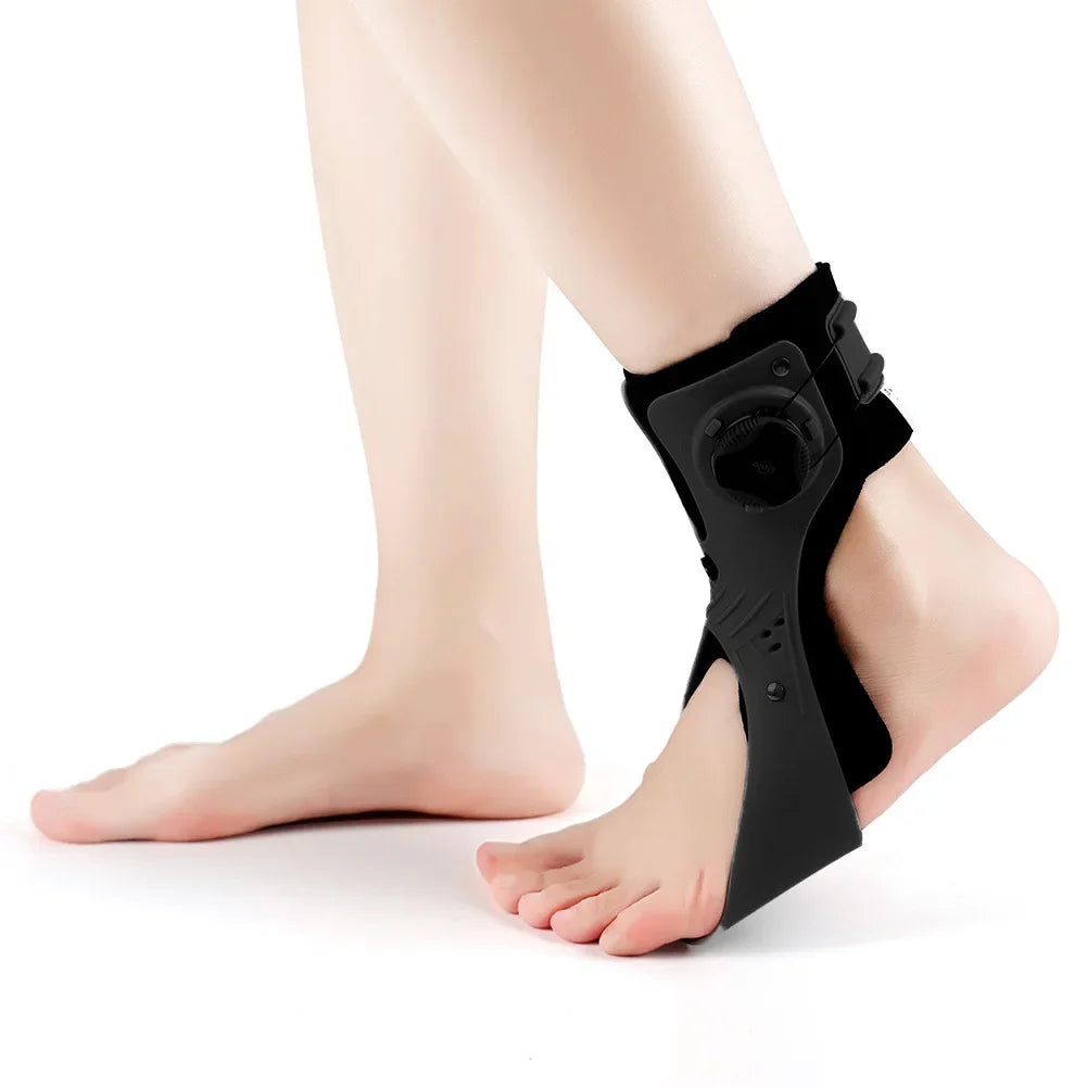 Ergonomic Ankle Brace for Adjustable Support and Improved Stability